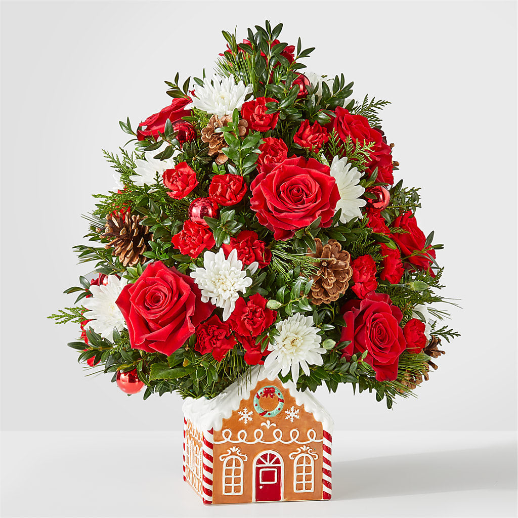 Spiced Gingerbread Tree – Abell Flower Shop, Abernathy TX