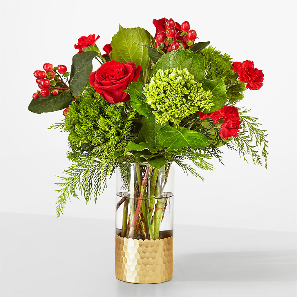 Plaid Throw Bouquet – Abell Flower Shop, Abernathy TX