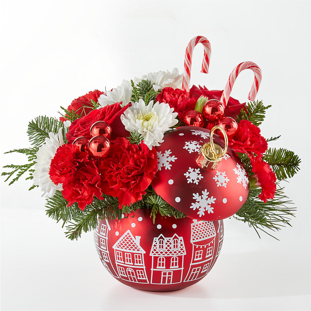 Cheer in the Air Ornament – Abell Flower Shop, Abernathy TX