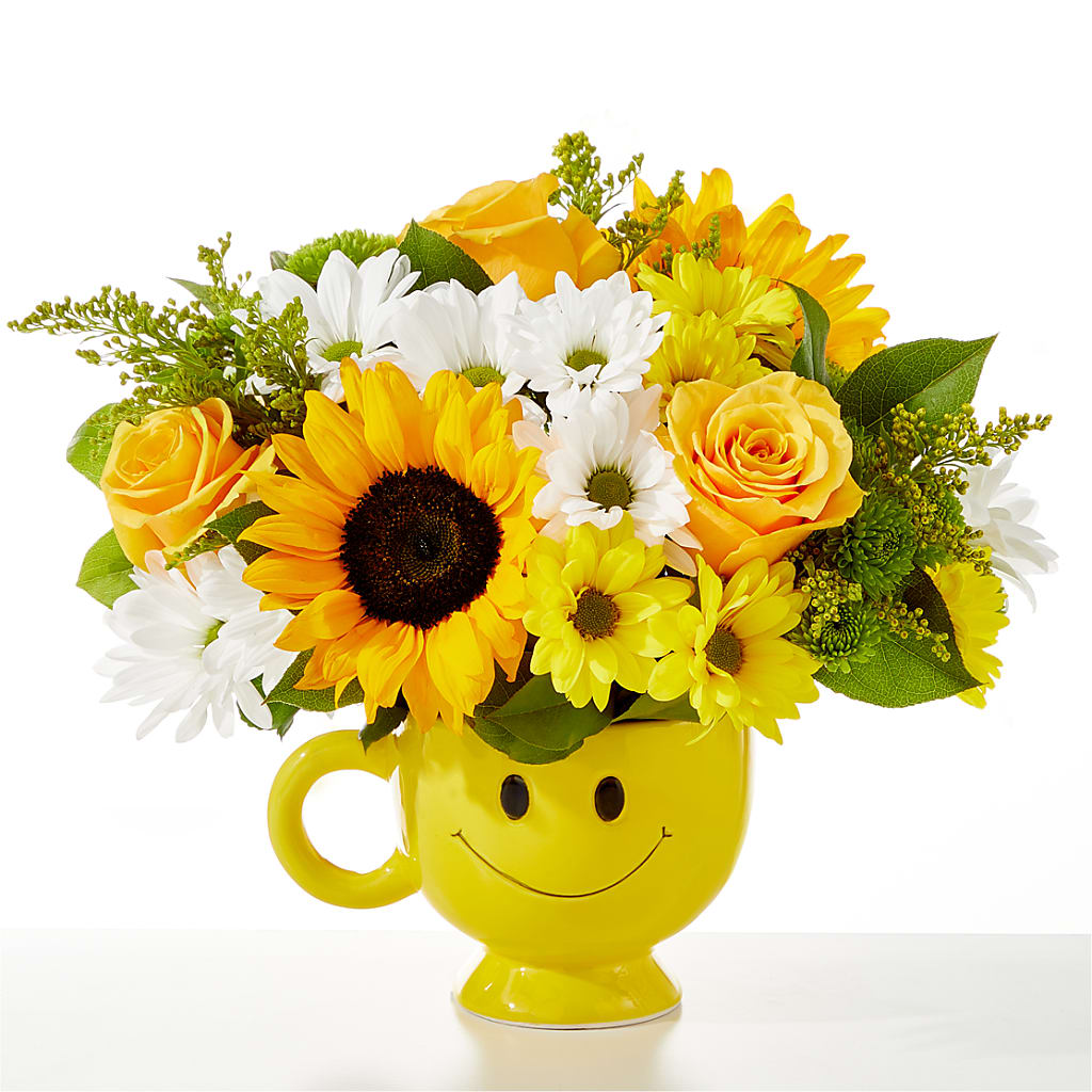 Be Happy Bouquet – Abell Flower Shop, Abernathy TX