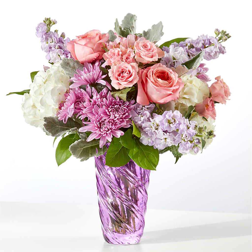 Silver Lining Bouquet – Abell Flower Shop, Abernathy TX