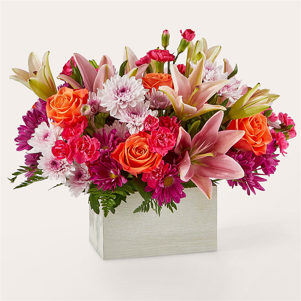 Light of My Life Box Bouquet – Abell Flower Shop, Abernathy TX