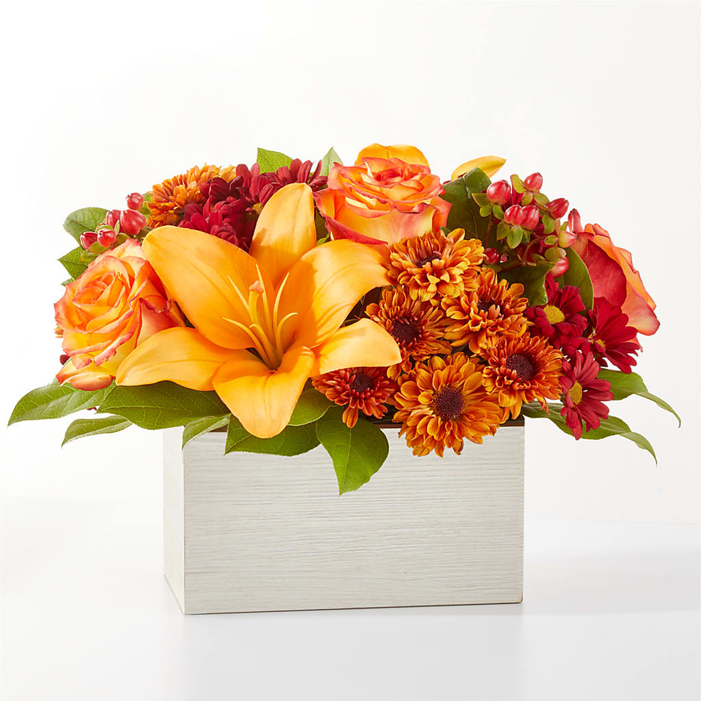 Backyard Bonfire Bouquet – Abell Flower Shop, Abernathy TX