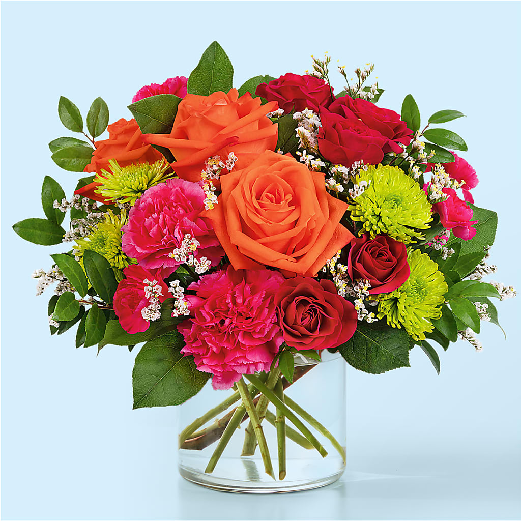 Colorful Carnival Bouquet – Abell Flower Shop, Abernathy TX