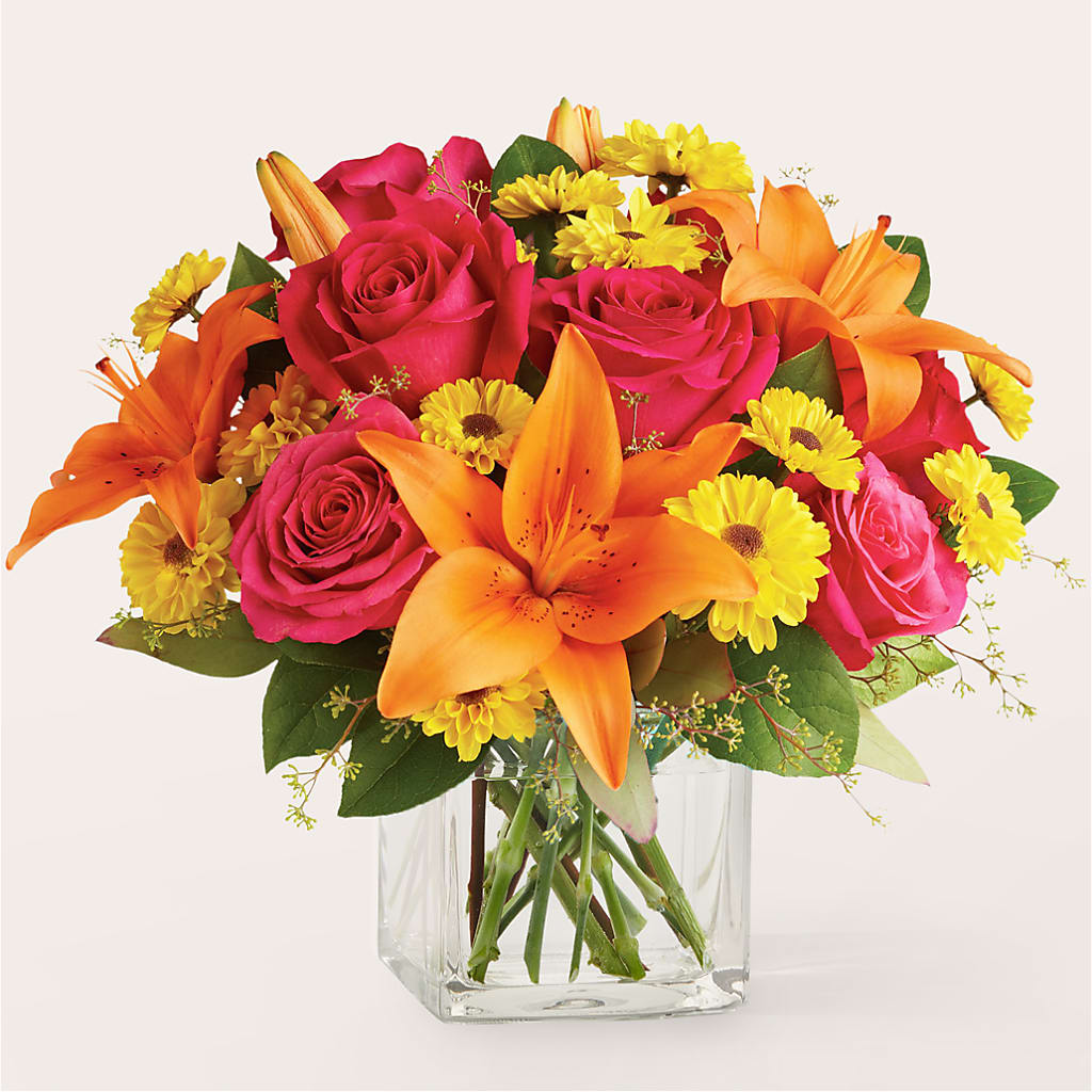 Neon Lights Bouquet – Abell Flower Shop, Abernathy TX