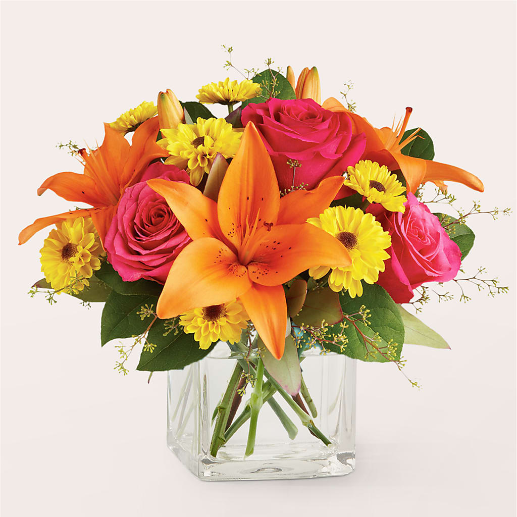 Neon Lights Bouquet – Abell Flower Shop, Abernathy TX