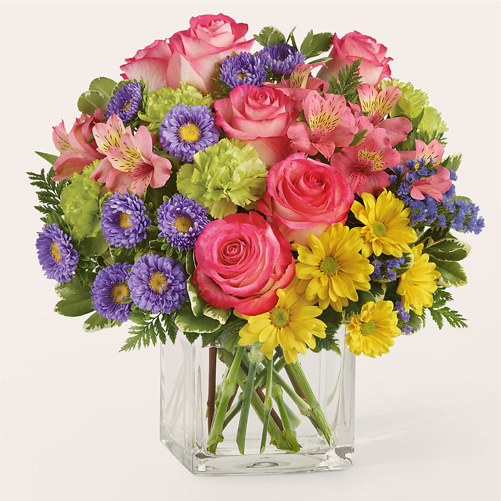Candy Jar Bouquet – Abell Flower Shop, Abernathy TX