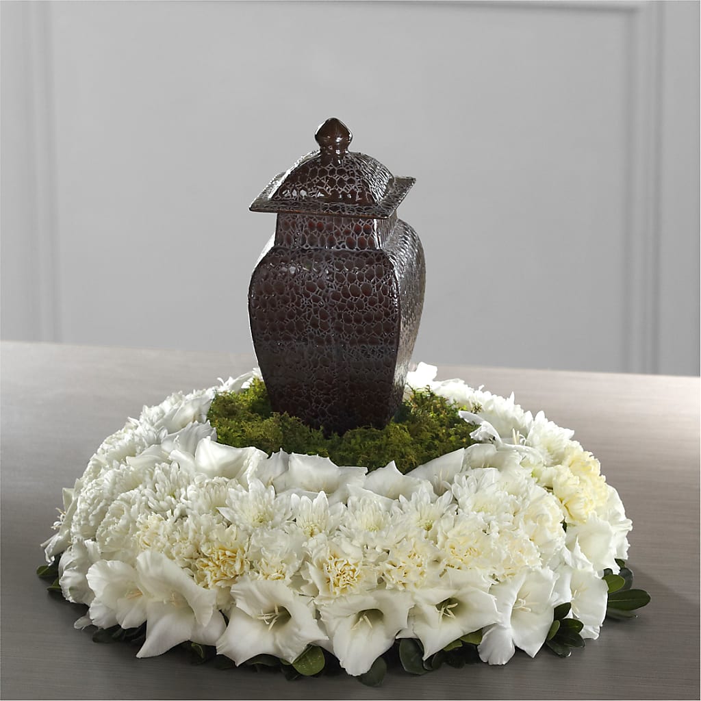 Encircling Grace Arrangement – Abell Flower Shop, Abernathy TX