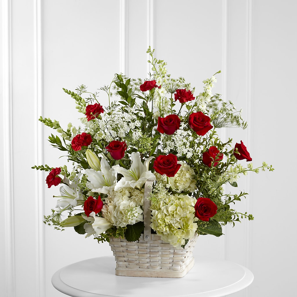 In Loving Memory Arrangement – Abell Flower Shop, Abernathy TX