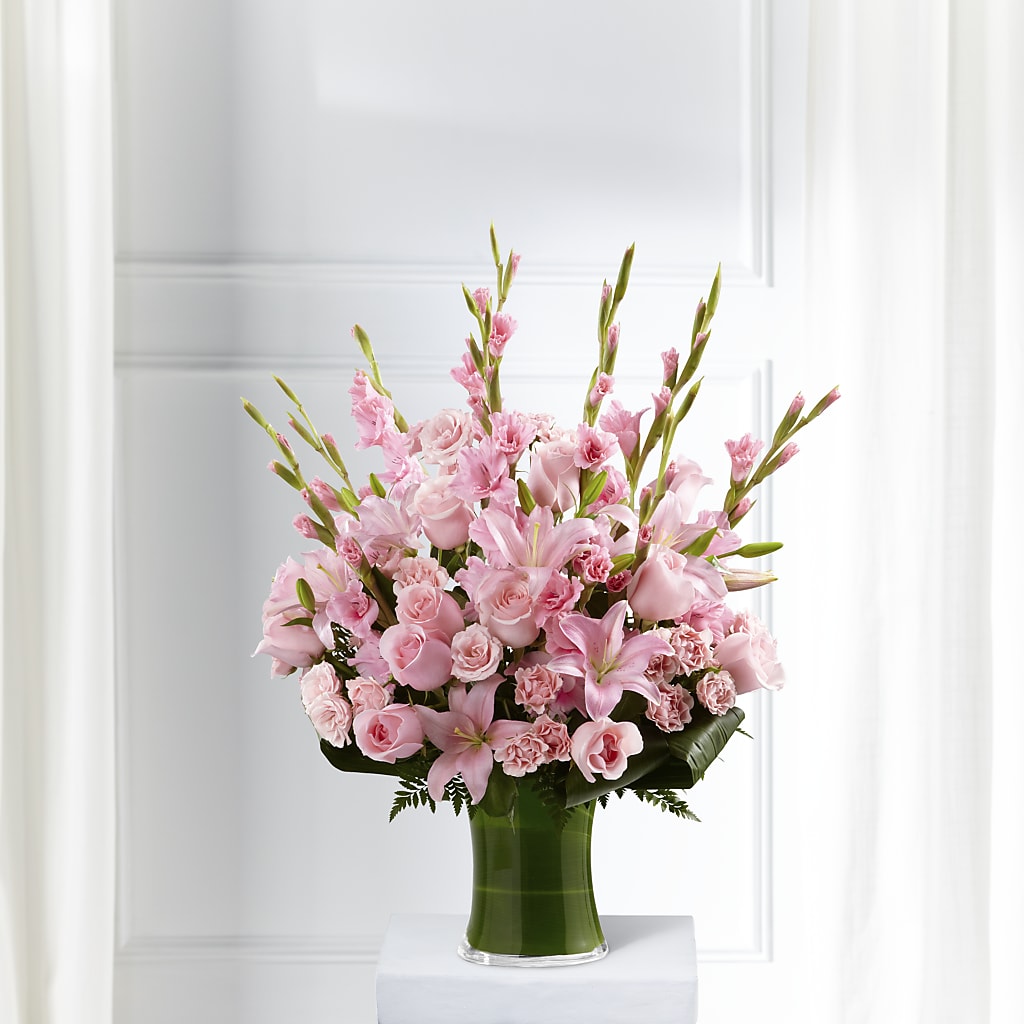 Lovely Tribute Bouquet – Abell Flower Shop, Abernathy TX