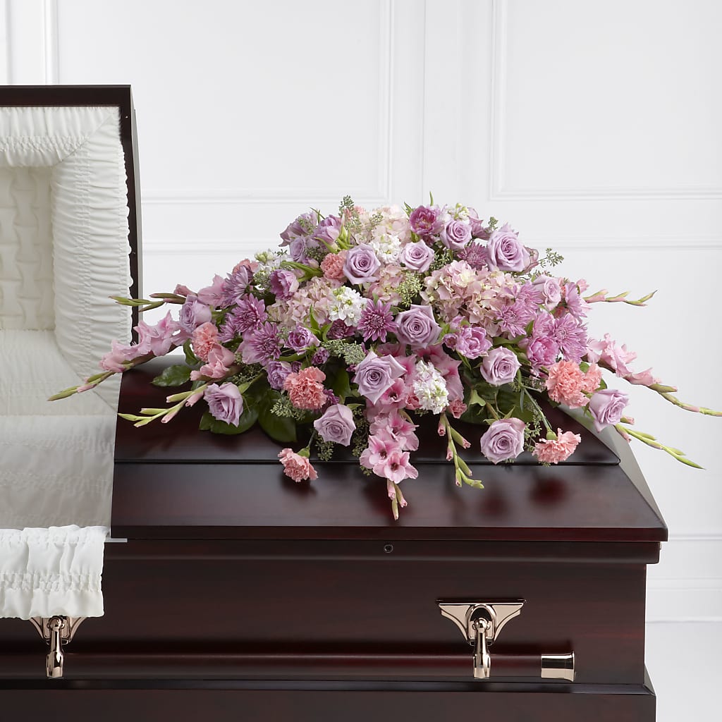 Immorata Casket Spray – Abell Flower Shop, Abernathy TX