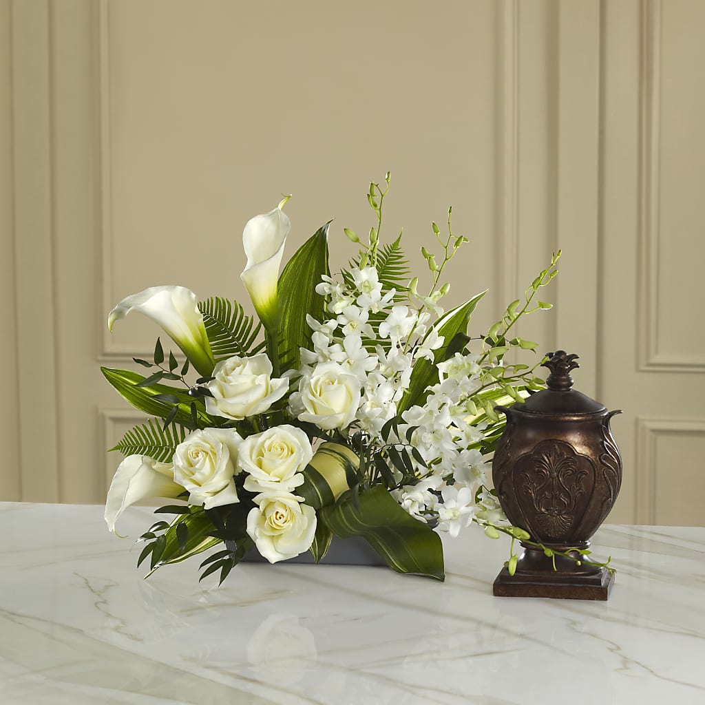 At Peace Arrangement – Abell Flower Shop, Abernathy TX