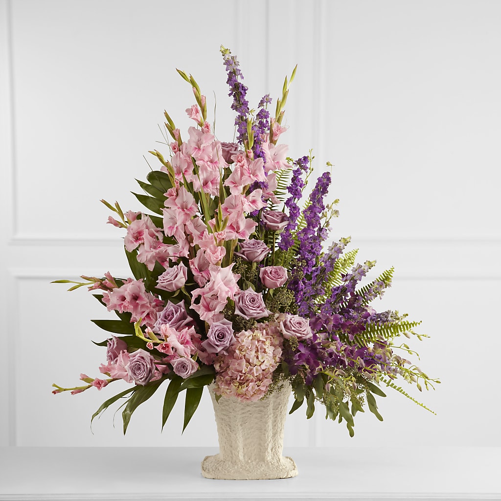Flowing Garden Arrangement – Abell Flower Shop, Abernathy TX