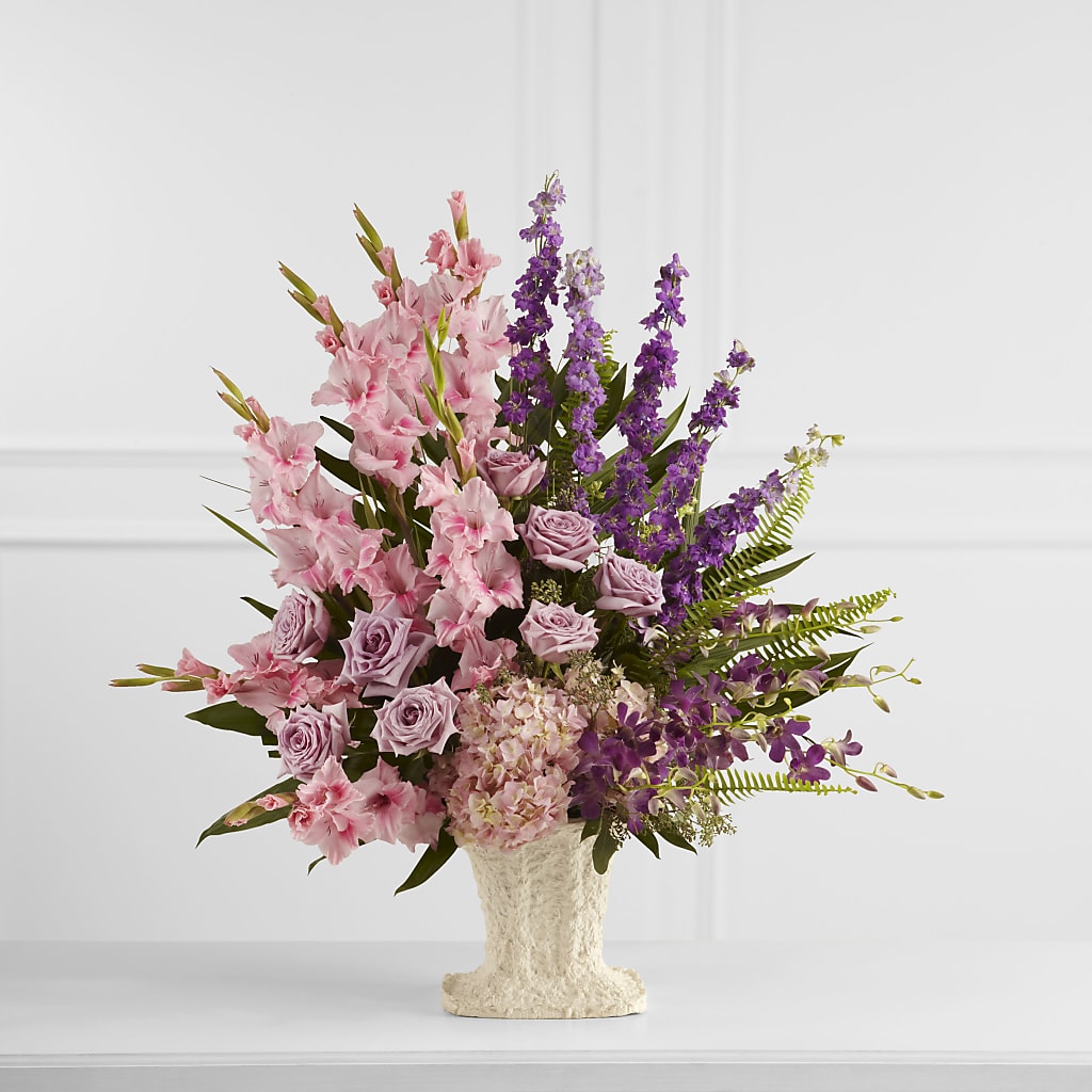 Flowing Garden Arrangement – Abell Flower Shop, Abernathy TX