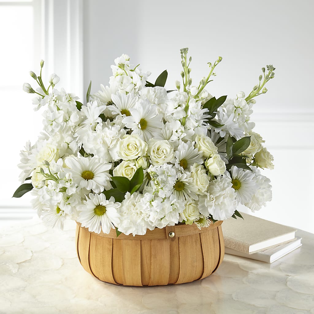 Graceful Garden Basket – Abell Flower Shop, Abernathy TX