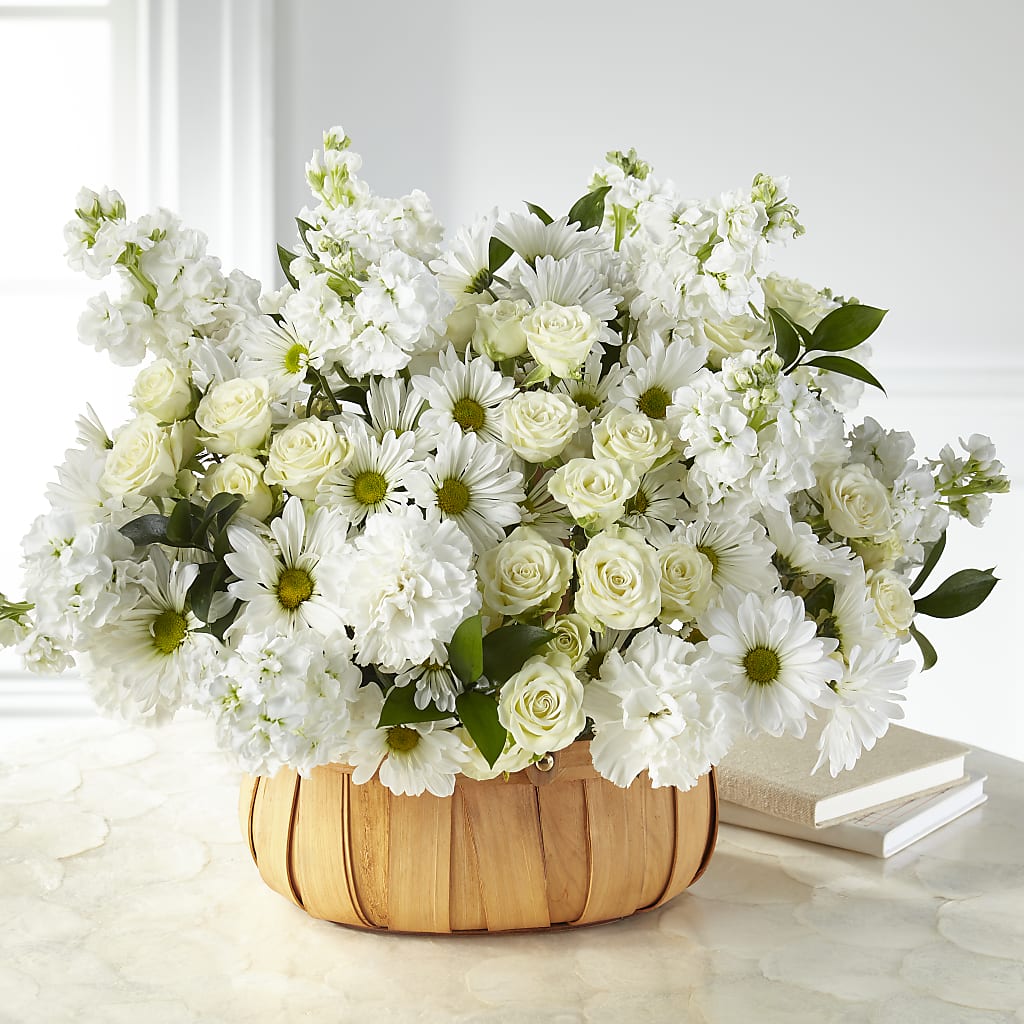 Graceful Garden Basket – Abell Flower Shop, Abernathy TX
