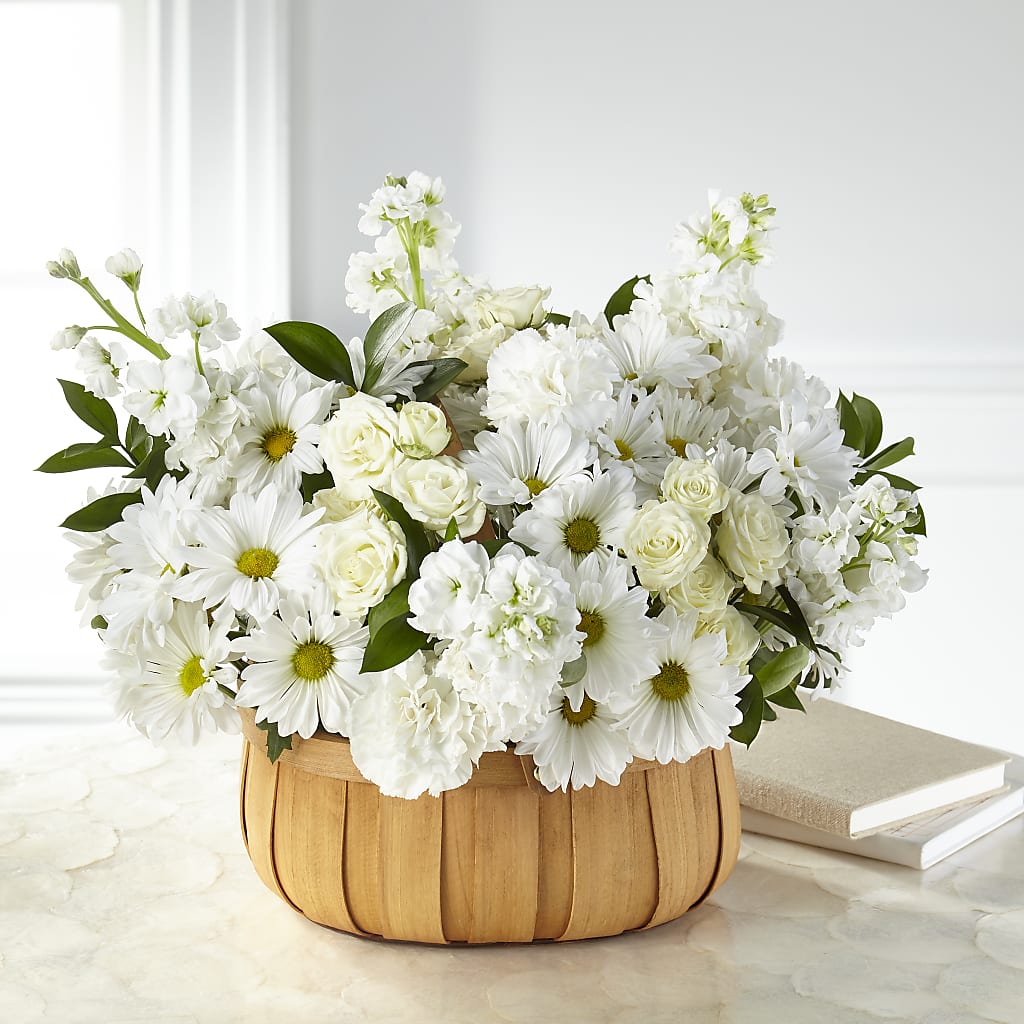 Graceful Garden Basket – Abell Flower Shop, Abernathy TX