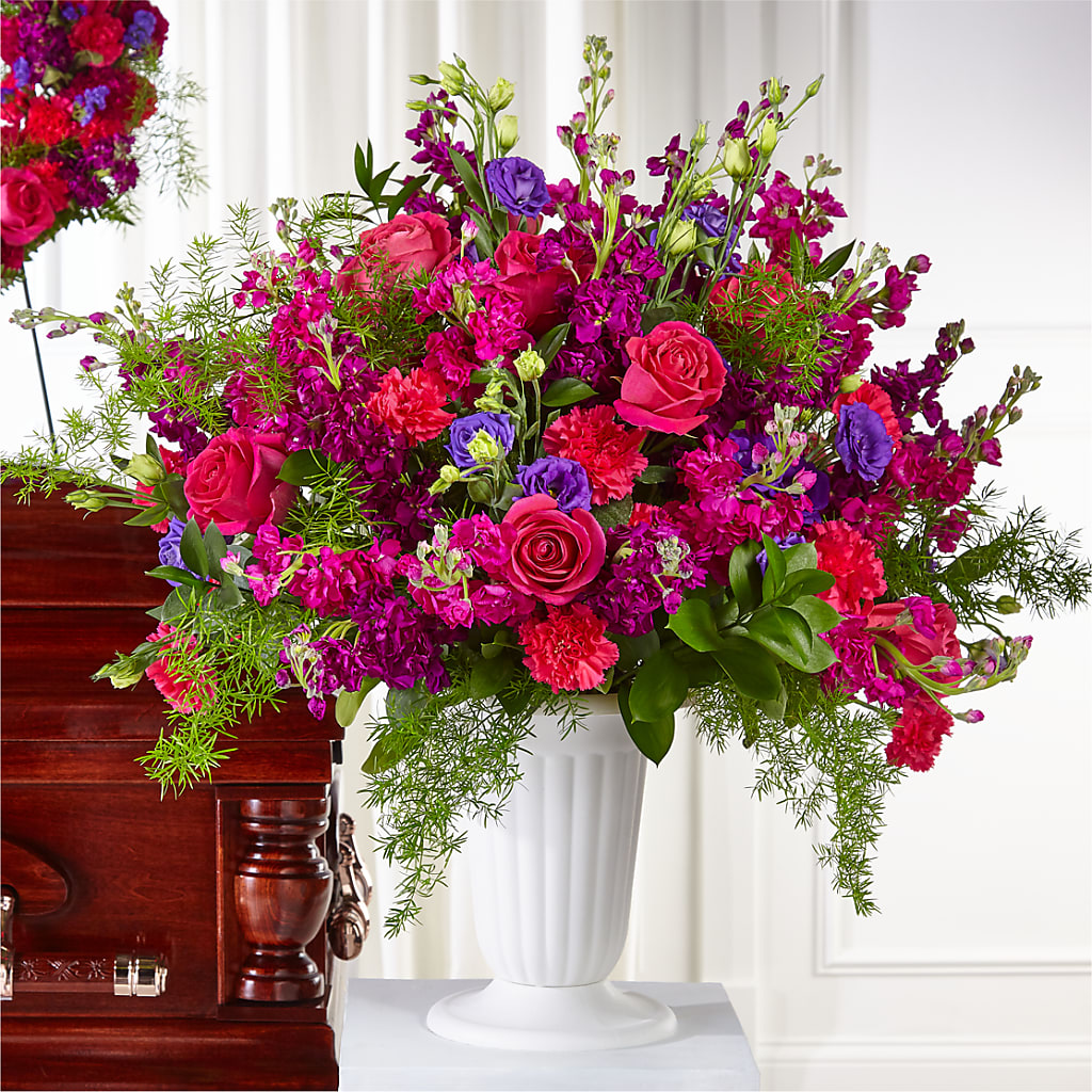 Eternal Day Arrangement – Abell Flower Shop, Abernathy TX