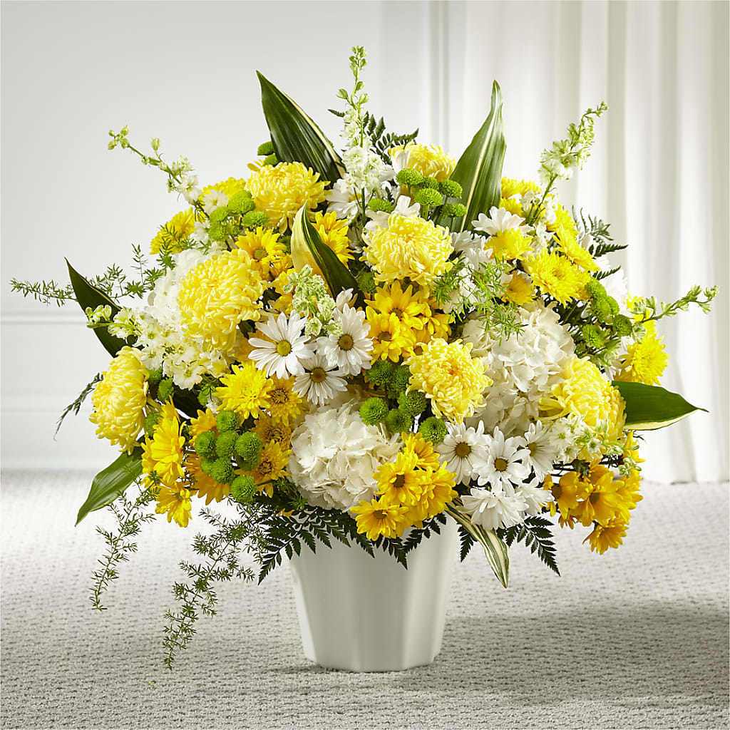 Unity & Grace Floor Basket – Abell Flower Shop, Abernathy TX