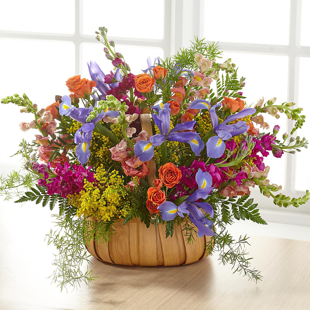 Garden of Life Basket – Abell Flower Shop, Abernathy TX