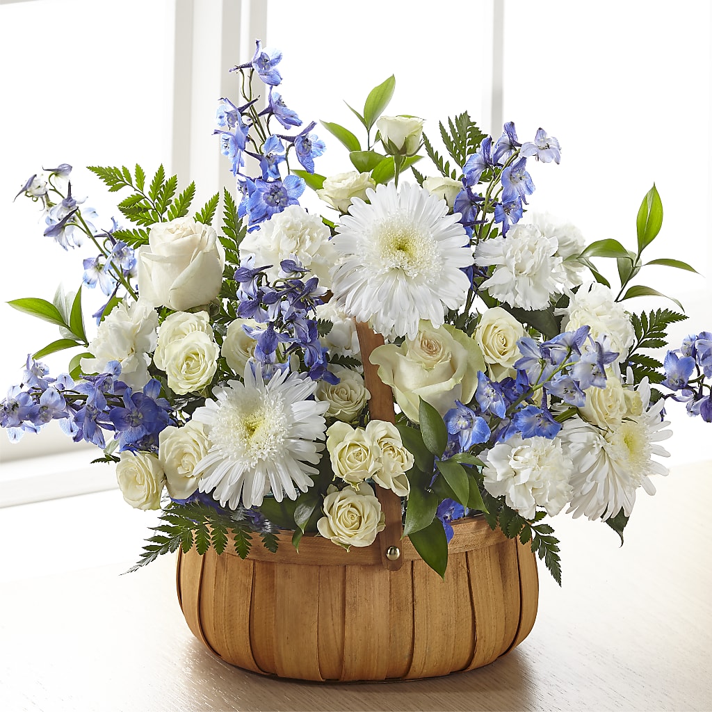 Harmony & Grace Basket – Abell Flower Shop, Abernathy TX