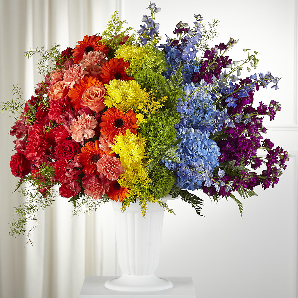 Pride & Unity Arrangement – Abell Flower Shop, Abernathy TX