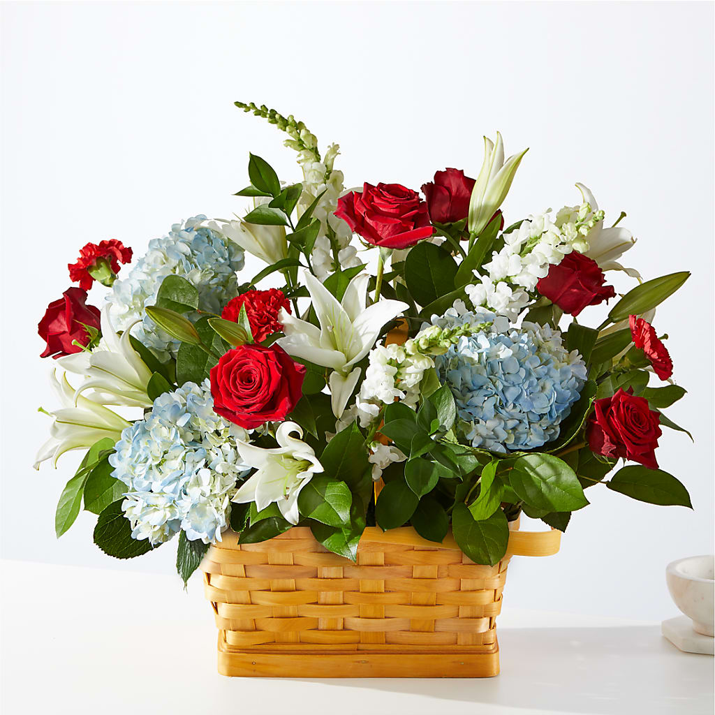 Greater Glory Basket – Abell Flower Shop, Abernathy TX