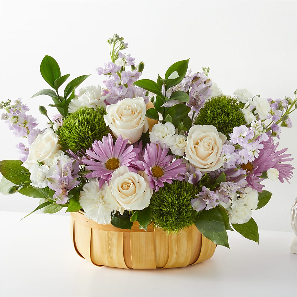 Peace & Love Basket – Abell Flower Shop, Abernathy TX