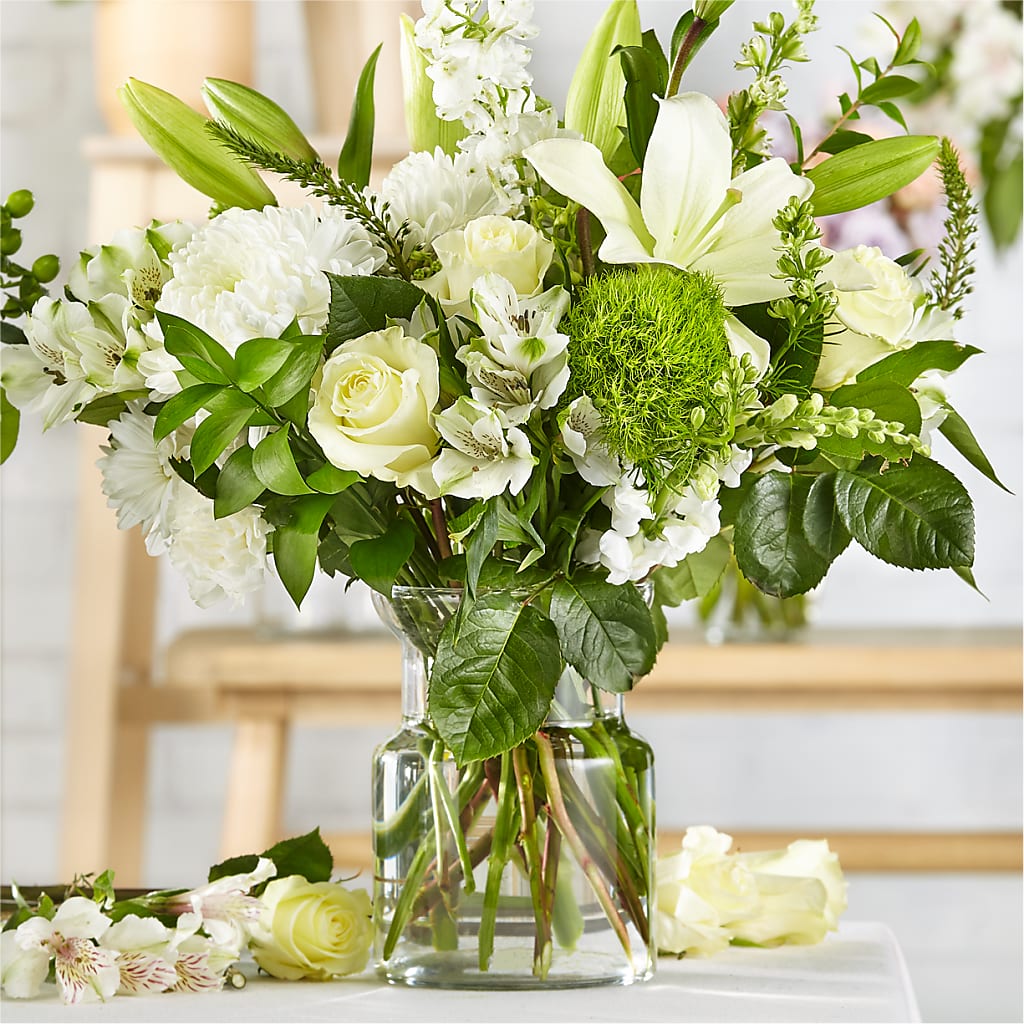 Classic Ivory – A Florist Original – Abell Flower Shop, Abernathy TX