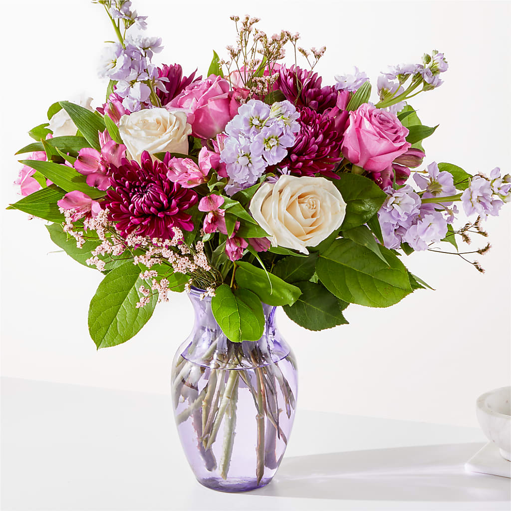 Amethyst Dreams Bouquet – Abell Flower Shop, Abernathy TX