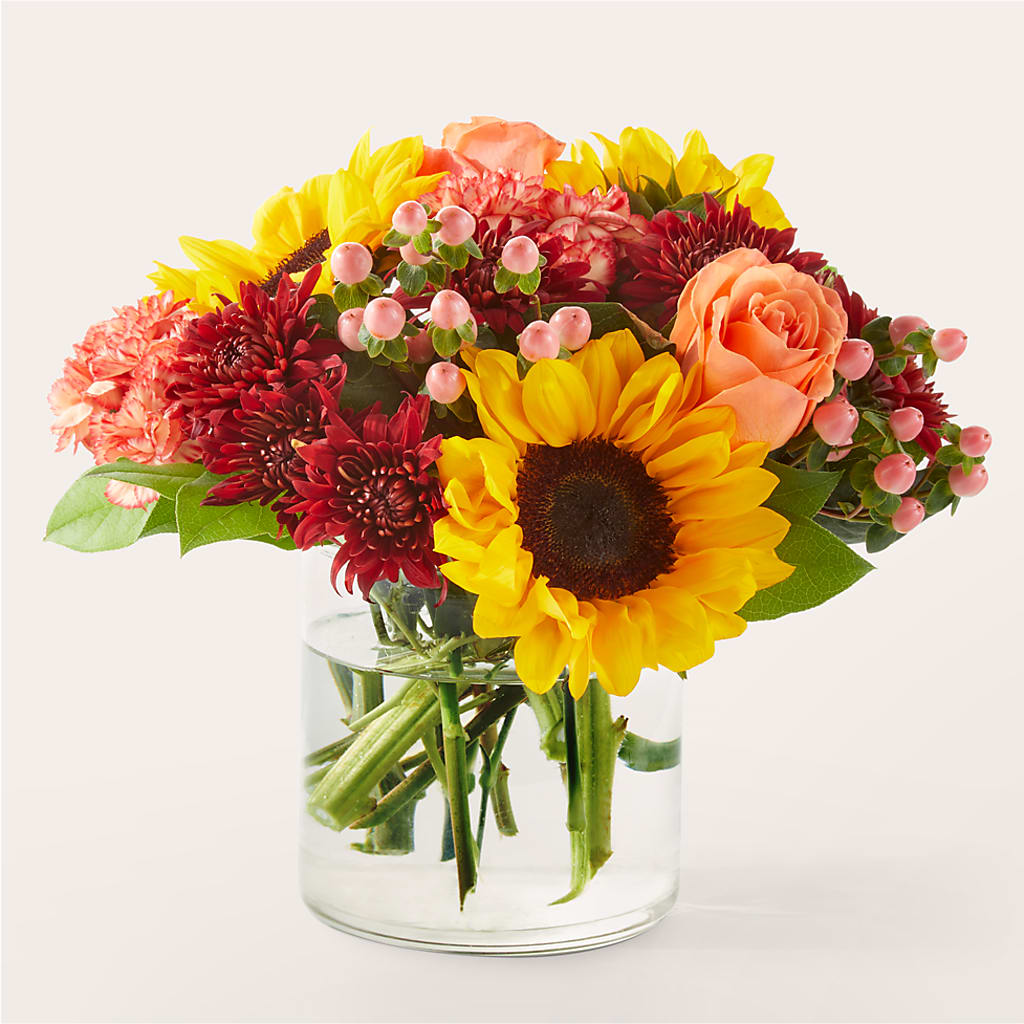 September Sunset Bouquet – Abell Flower Shop, Abernathy TX
