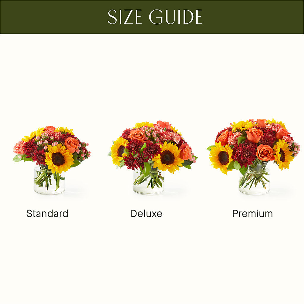 September Sunset Bouquet – Abell Flower Shop, Abernathy TX