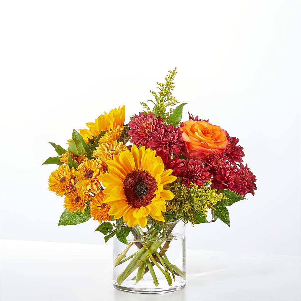 Flannel Scarf Bouquet – Abell Flower Shop, Abernathy TX