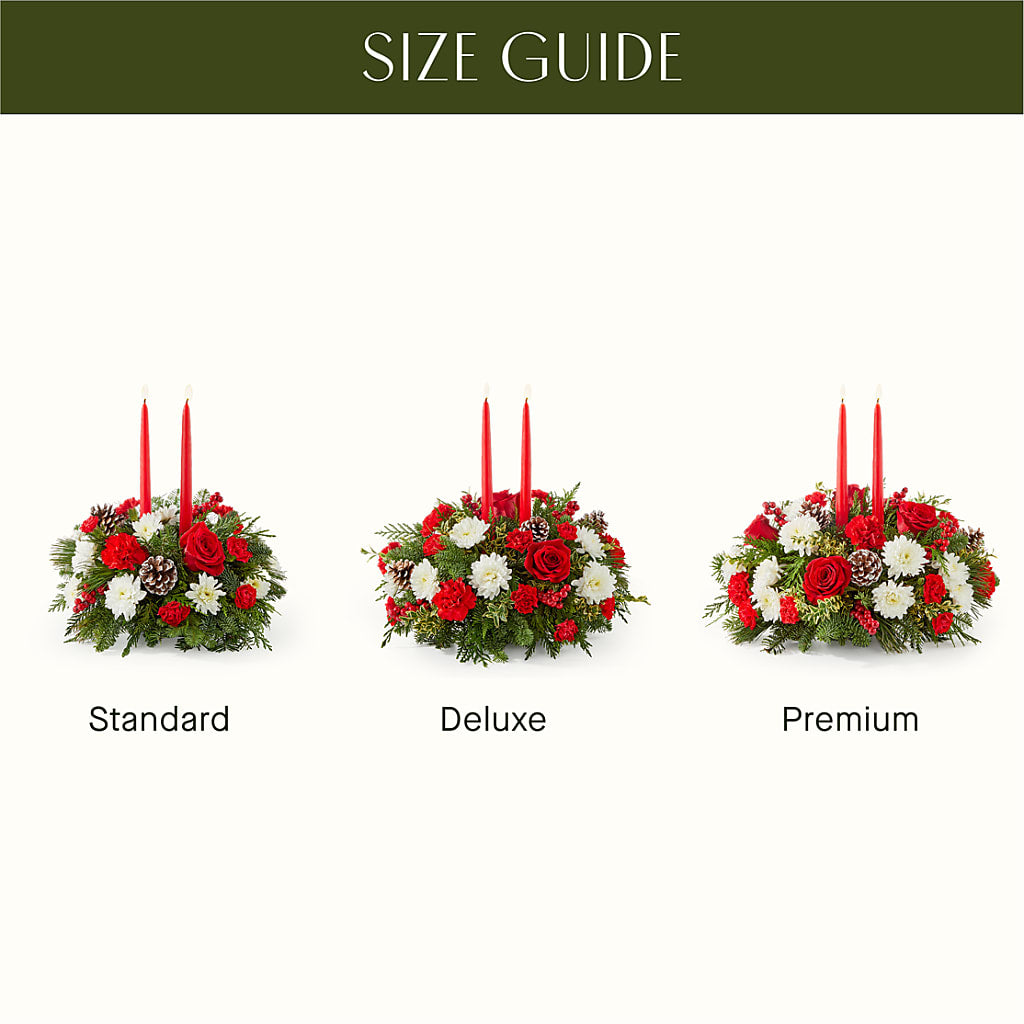 Holiday Soiree Centerpiece – Abell Flower Shop, Abernathy TX
