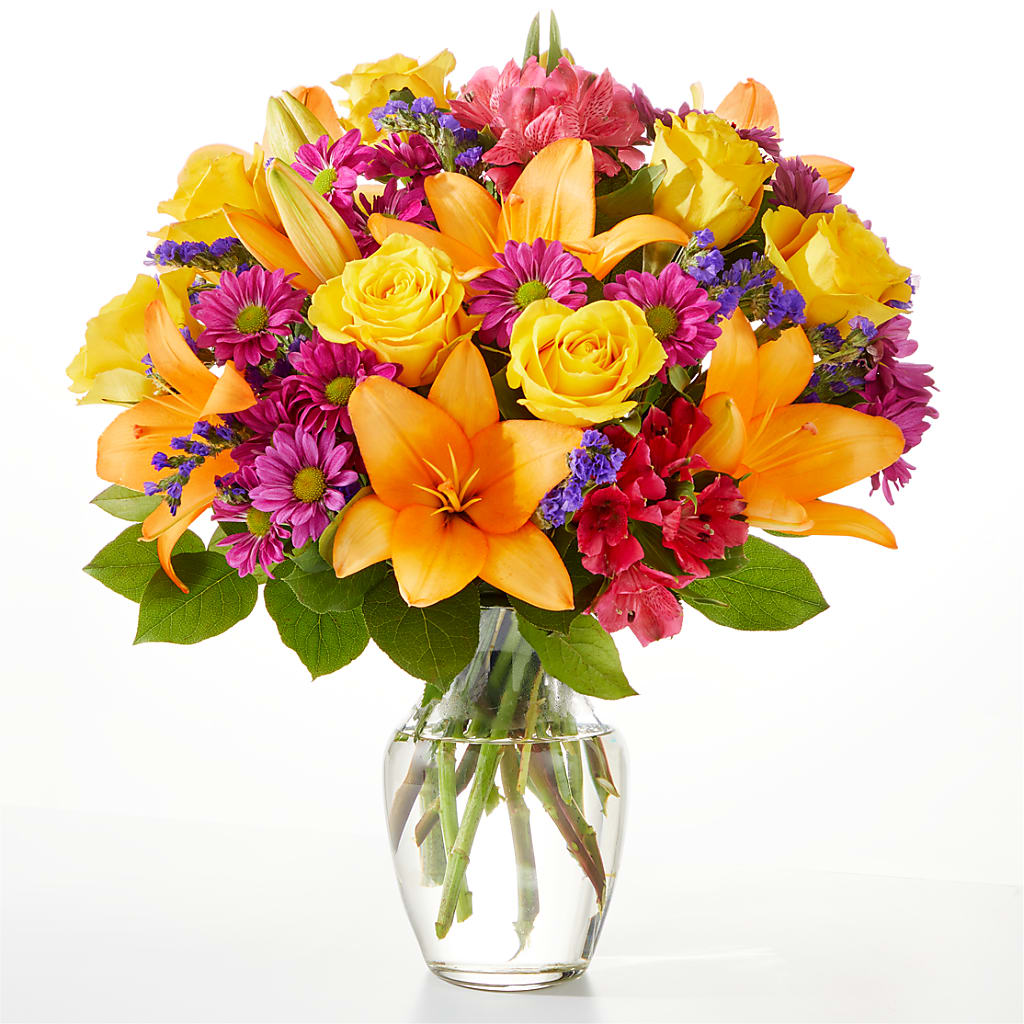 Colorful Visions Bouquet – Abell Flower Shop, Abernathy TX