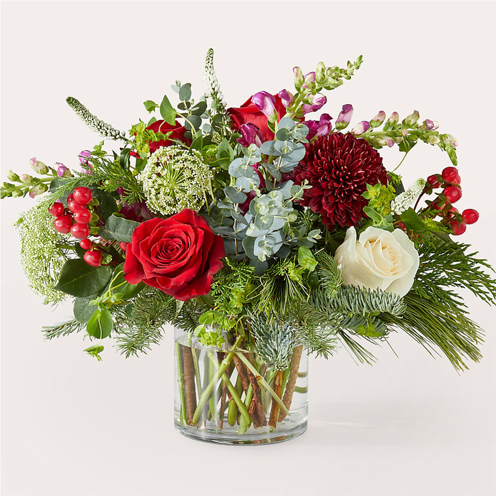 Cranberry Fizz Bouquet – Abell Flower Shop, Abernathy TX