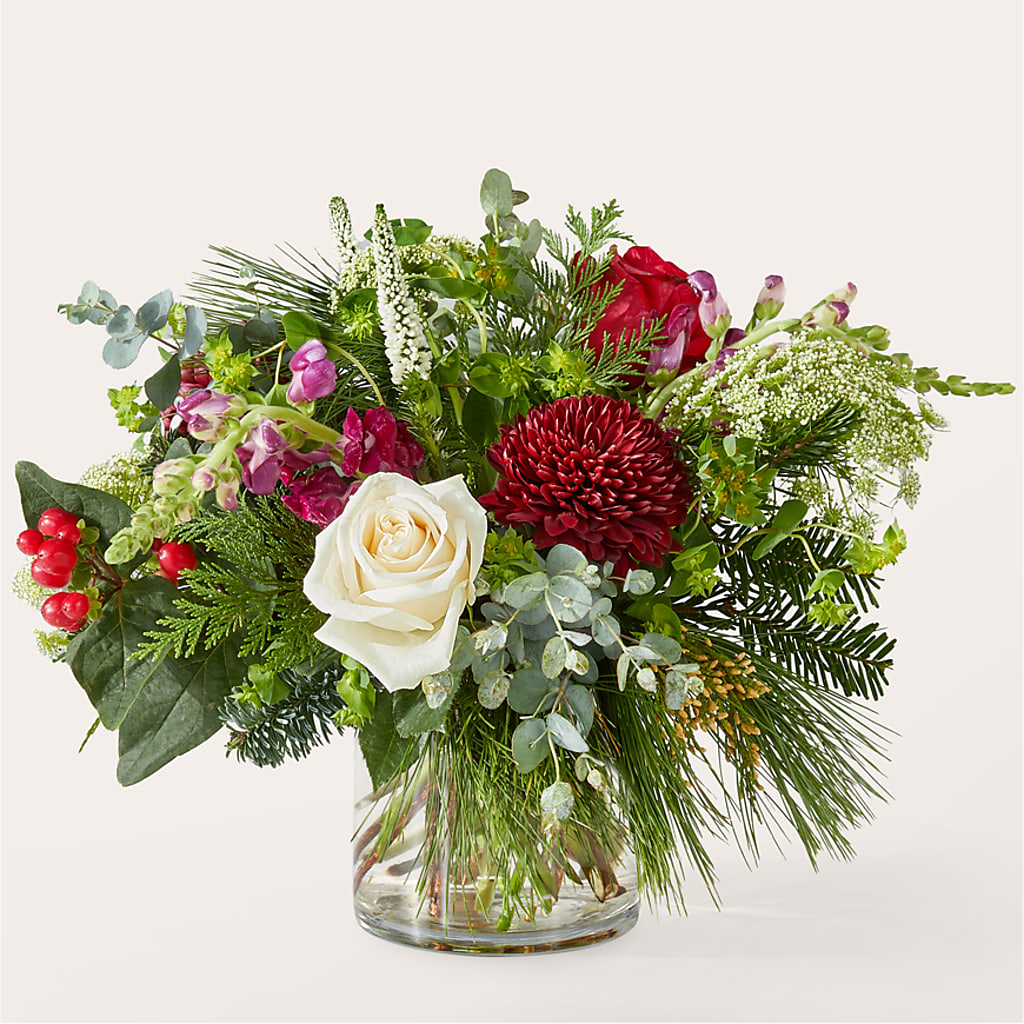 Cranberry Fizz Bouquet – Abell Flower Shop, Abernathy TX