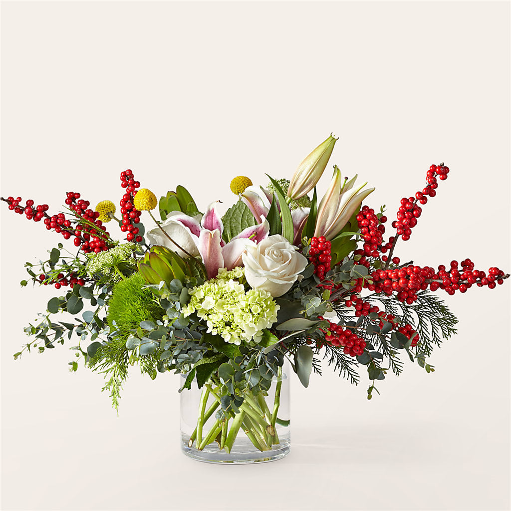 Berry & Bright Bouquet – Abell Flower Shop, Abernathy TX