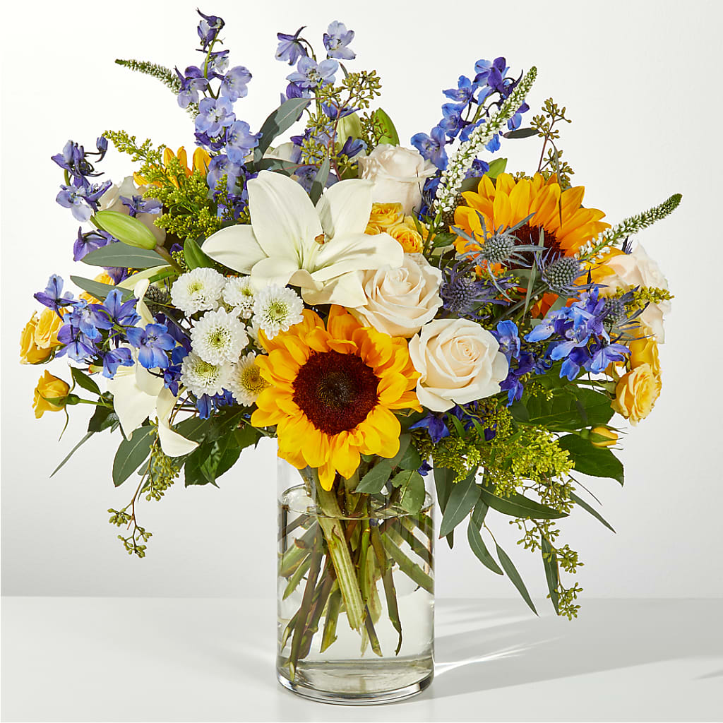 Wonderfully Sunny Bouquet – Abell Flower Shop, Abernathy TX