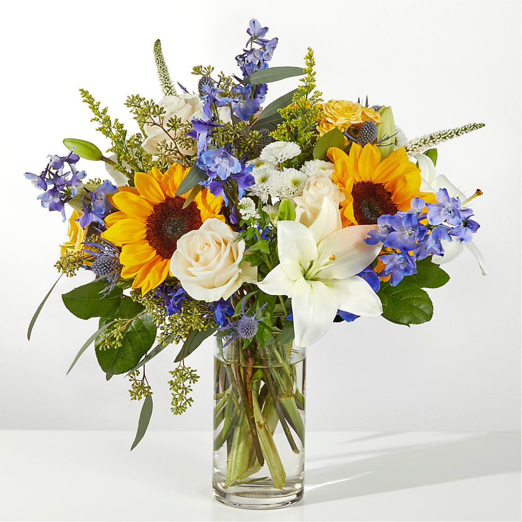 Wonderfully Sunny Bouquet – Abell Flower Shop, Abernathy TX