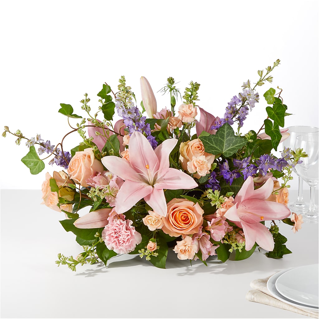 Blossom Time Centerpiece – Abell Flower Shop, Abernathy TX