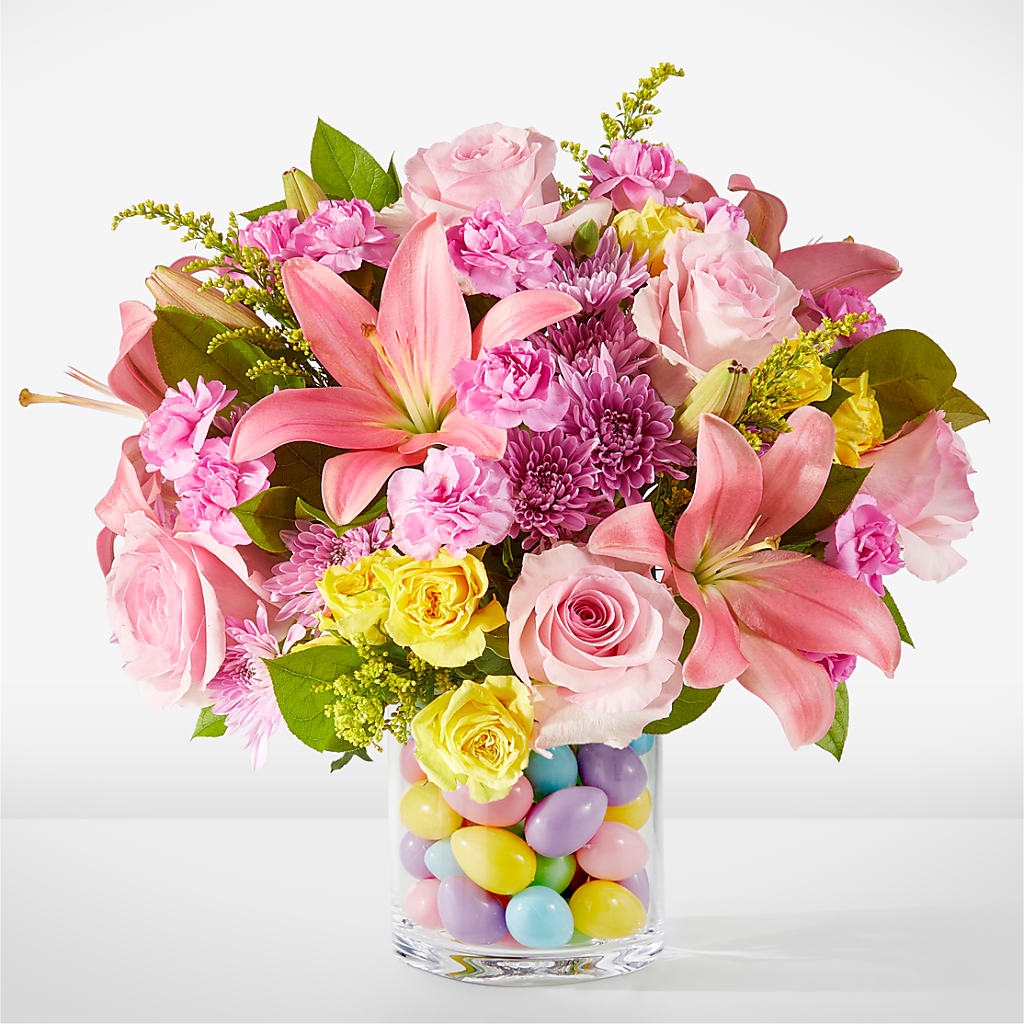 Easter Egg Hunt Bouquet – Abell Flower Shop, Abernathy TX
