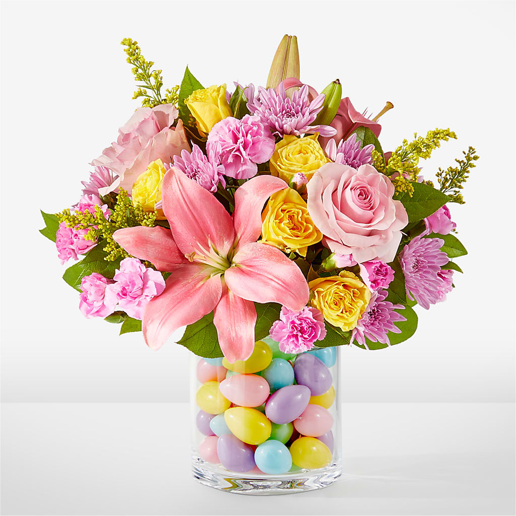 Easter Egg Hunt Bouquet – Abell Flower Shop, Abernathy TX