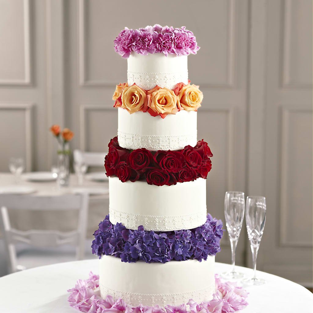 Infinite Love Cake Décor – Abell Flower Shop, Abernathy TX