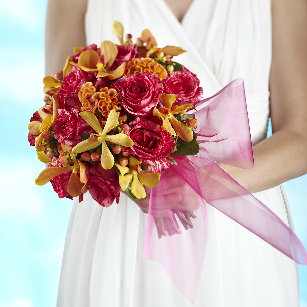 Brilliant Shades of Love Bouquet – Abell Flower Shop, Abernathy TX