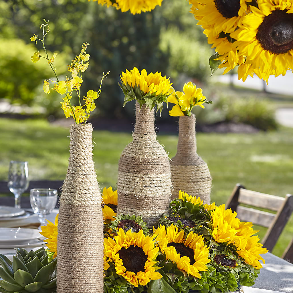 Sublime Garden Centerpiece – Abell Flower Shop, Abernathy TX