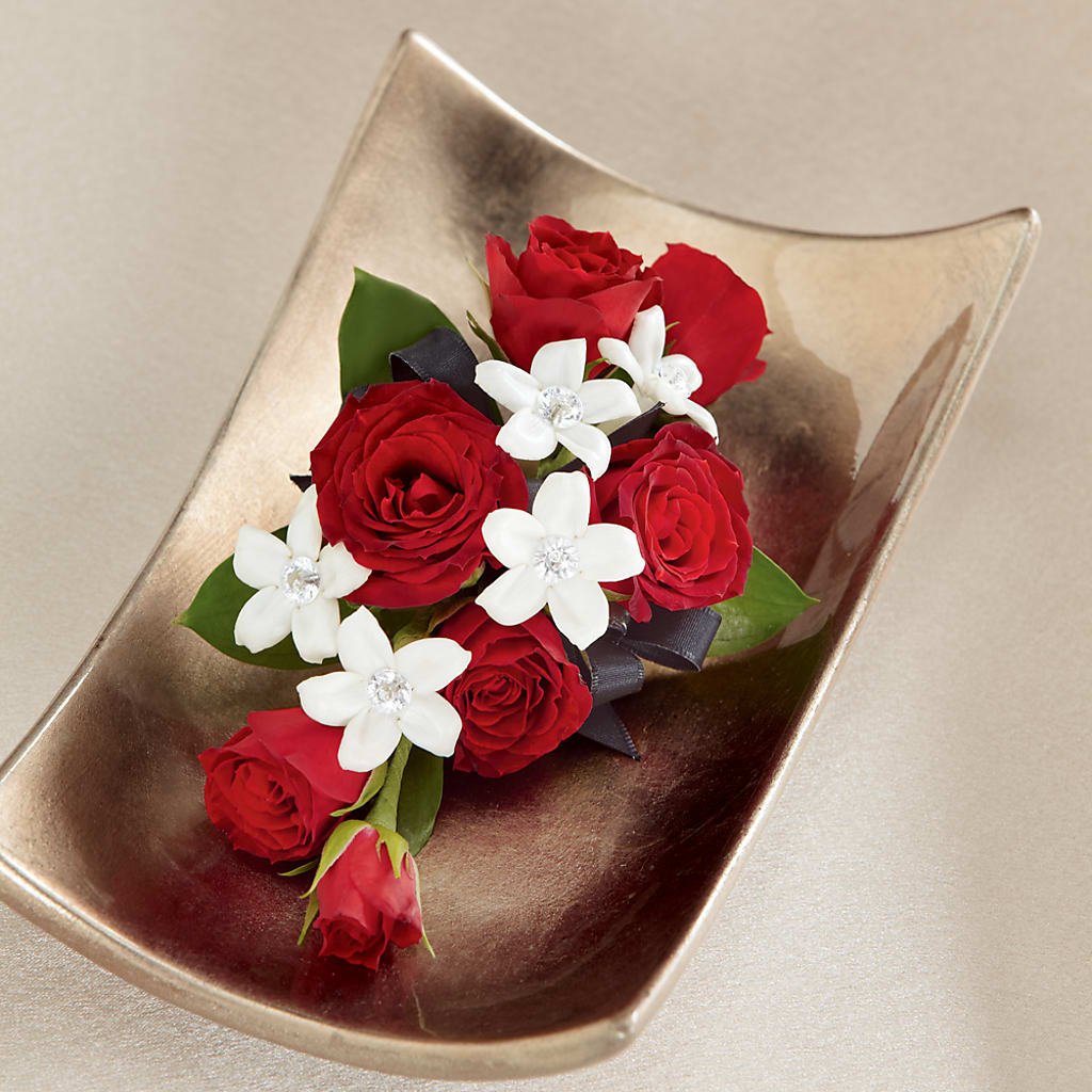 Poetry Corsage – Abell Flower Shop, Abernathy TX