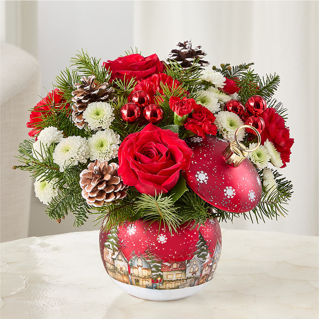 Christmas Carols Ornament –  Abell Flower Shop, Abernathy TX