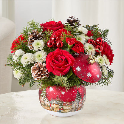 Christmas Carols Ornament –  Abell Flower Shop, Abernathy TX