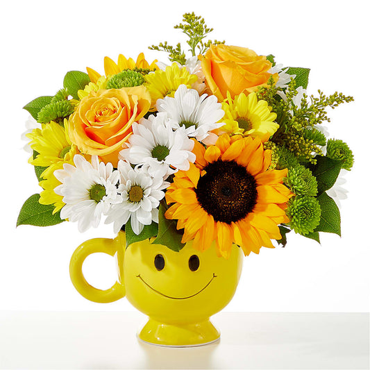 Be Happy Bouquet –  Abell Flower Shop, Abernathy TX